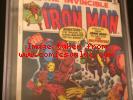 Iron Man 55 CGC 8.0 White Pages And Iron Man 151-300 Complete Vg/nm Lot