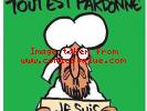 Charlie Hebdo  tout est pardonné Dedicace by Ric 1178 January 14, 2015