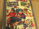 Avengers 4 1st SA Captain America CGC 3.5 OW/W