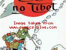 SCHLUMPF PITUFO COMIC ''TINTIN IN TIBET'' in GALICIEN 2