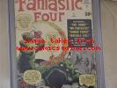 MARVEL 1961 FANTASTIC FOUR 1 CGC 6.0 (OW) FIRST FANTASTIC FOUR NEW PICTURES