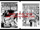 Bob Layton Iron Man #137 Cover And Pg 1 Rare Large Production Art