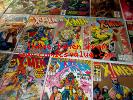 Uncanny X-Men huge VF/NM 135 book lot Bronze to Modern 103,110,122,136,138,143