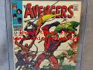 THE AVENGERS #55 (Ultron 1st app., White pgs.) CGC 9.0 VF/NM Marvel Comics 1968