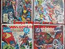 DC vs Marvel # 1, 2, 3, 4 1996 Complete - Marvel Versus DC Comics FREE SHIPPING
