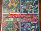 Strange Tales #178 #179 #180 #181 (1975, Marvel) Warlock Magus and Bonus