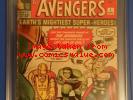 Avengers #1 /  CGC 3.0 / Marvel 1963 / 1st Avengers / CR/OW Pages Key Issue