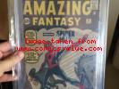 Amazing Fantasy #15 CGC 4.0 SS Stan Lee Signed 1st Appearance Of Spider-Man
