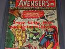 The Avengers #1 1963, Marvel CGC 3.0 OW/WT Pages- ABSOLUTE BEST DEAL ON EBAY
