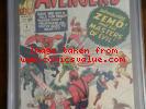 Avengers #6 CGC 4.0 1st Baron Zemo