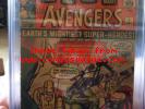 Avengers #1 CGC 3.0 Signature Series Signed By Stan Lee