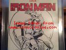 Iron Man #1 Sketched by Bob Layton Iron Man in Spider-Man 300 Pose CGC 9.2