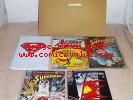 RARE 1993 Superman Gallery Sealed Set, 5 Comics, COA's Autographed #1 RARE