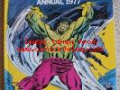 The Mighty World of Marvel Annuals *3 Books* 1977, 1978, 1979 VGC - Unclipped