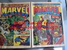 Mighty World of Marvel *8 comics* #2,3,4,5,6,7,8,9. Marvel UK 1972