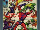 Avengers #55 CGC 9.0 OW/W - 1st Ultron