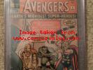 The Avengers #1/CGC 3.0 Universal CROW/Hulk, Thor, Iron Man, Loki