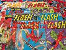 Lot-8 The Flash #138 #140 #141 #143 #154 #159 #169 #213 (1963, DC) Keys NR