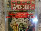 Marvel Avengers # 1 First Appearance Of The Avengers Team Cbcs Not Cgc 3.0 Grade