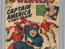 1964 Avengers 4 CGC 3.5 Stan Lee Signature