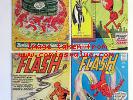 LOT of 4 THE FLASH 122,133,138,154 (1960's) DC Silver Age,Way Below Guide