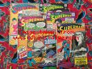 Lot-6 Silver Age Superman #189 #191 #192 #194 #212 #217(1966,DC)  Lex Luthor app