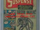 Tales of Suspense #39 CGC 6.0 - 1st Iron Man (1963) Marvel - Stan Lee Signature