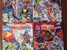 Marvel Versus DC / DC Versus Marvel #1-4 Comic Books, NM/MT, Original Owner 1996