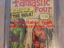 Fantastic Four 12 Marvel 1963 PGX 8.5 1st Meeting Hulk & Fantastic Four