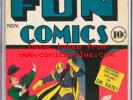 More Fun Comics #73 (DC, 1941) CGC VF 8.0 White pages. Lot 91141