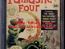 1961 Fantastic Four #1 CGC 2.5 The Fantastic Four and Mole Man 1st App