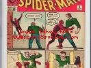 Amazing Spider-Man #4 CGC 6.0 1963 1st Sandman Avengers G2 123 cm clean