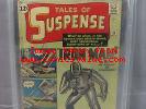 TALES OF SUSPENSE #39 (Iron Man 1st app. & origin) CBCS 3.5 VG- Marvel 1963 cgc