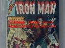 INVINCIBLE IRON MAN #101 CGC 9.2 NM- WP VS. FRANKENSTEIN MARVEL COMICS 1977