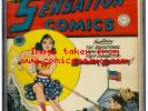 Sensation Comics #1 CGC 9.6 SINGLE HIGHEST Graded Copy CGC #1208691001