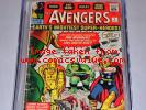 Avengers 1 CGC 3.0 OW/W Pages Iron Man Thor