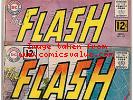 DC THE FLASH # 125, 132, 138, 140 and 147; 1961-1964; GOOD - VG; OVERSTREET $100