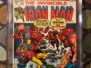 Iron Man #55 CGC 9.0 VF/NM WP 1st Thanos, 1st Drax Avengers Infinity Wars Movie