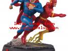 DC Gallery Superman VS Flash Racing Statue Brand New in Box Limited to 5000