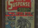 Tales of Suspense 39 CGC 3.0 | Marvel 1963| Origin & 1st Iron Man (Tony Stark)