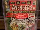 The Avengers #1 - 1963 - CGC SS 5.0 Stan Lee