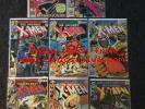 Uncanny X-Men Bronze Age Comic Lot 106, 110, 114,116, 117, 119, 131, 143 fn/vf