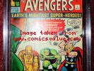 MARVEL Comics AVENGERS #1 1964 5.0 CGC CSBS 1st issue Thor Iron man Hulk