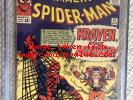 AMAZING SPIDER-MAN # 15 cgc 8.0 1st App Kraven Stan Lee Avengers Key 2,3,5,7,14
