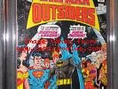 Batman and the Outsiders #1 CGC 9.6 White pages - Outsiders first issue