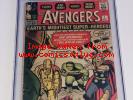 Avengers 1 CGC 3.0 G/VG Marvel 1963 Thor Hulk Iron Man Ant-man Wasp