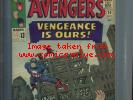 Avengers #20 CGC 9.2 Bondage Cover Swordsman & Mandarin Appearance Capt. America