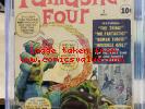 FANTASTIC FOUR #1 - Grade 4.5 - First appearance of the FANTASTIC FOUR