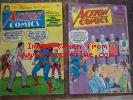 2x Superman DC Action Comics No 194, No. 197  1954