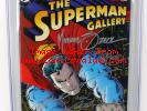 SUPERMAN GALLERY #1 COMIC CGC SIGNATURE SERIES 9.6 SIGNED ADAMS ZECK AND MORE